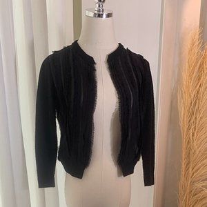 Judith and Charles - Black Cardigan